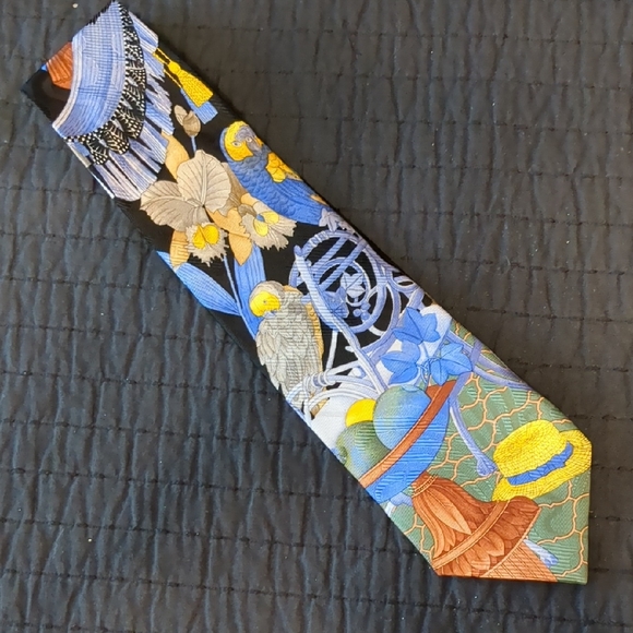 Leonard Paris Silk Tie M°69756